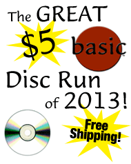 The Great basic Disc Run of 2013!